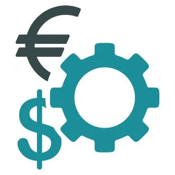Financial Options Icon Stock Illustration
