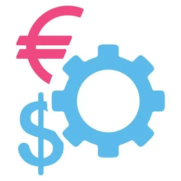 Financial Options Icon Stock Illustration