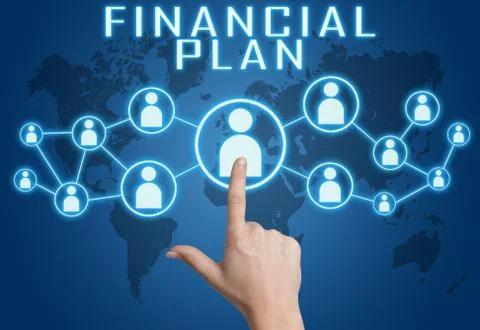 Financial Plan Stock Illustration