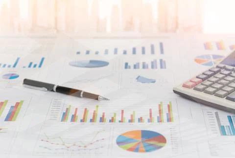 Financial planning Stock Photos