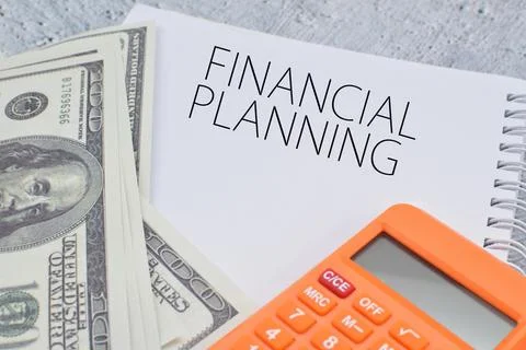 Financial planning Stock Photos