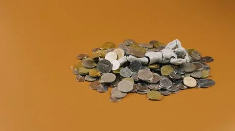 Financial Problem Concept. People Having Financial Problem. Stock Photos