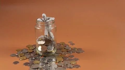Financial Problem Concept. People Having Financial Problem. Stock Photos