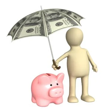 Financial protection Stock Illustration