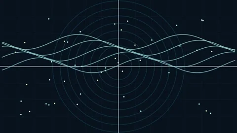Financial Pulse Horizon Market Analytics Visual Stock Footage 340195355