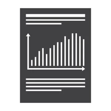 Financial Report Concept Stock Illustration
