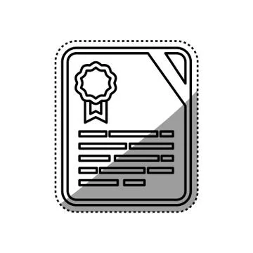 Financial report document 스톡 일러스트