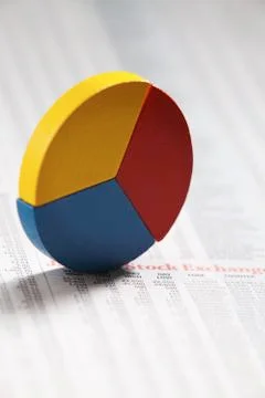 Financial report Stock Photos