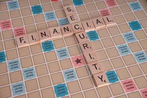 Financial security concept Stock Photos