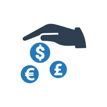 Financial Security Icon Stock Illustration