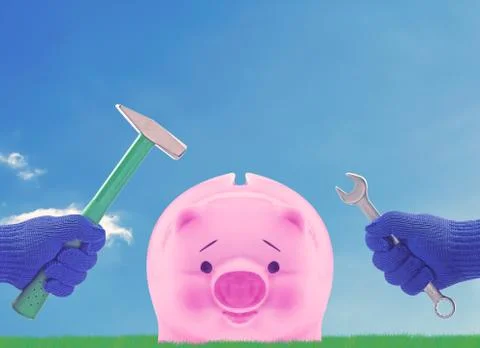 Financial Solution Concept Stock Photos