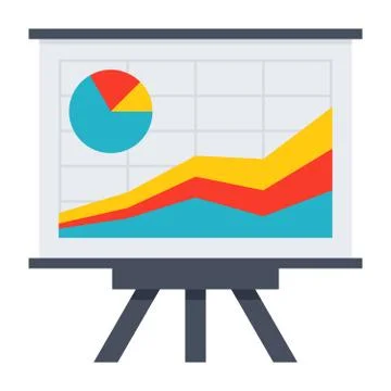 Financial Statistics Concept Stock Illustration