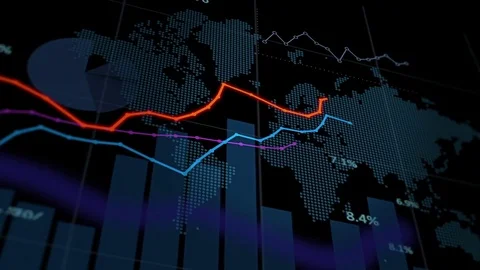 Financial stock data Video stock 82356942