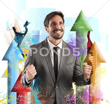 Financial success Stock Photos