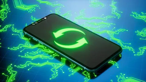 Financial technology (3) Stock Illustration