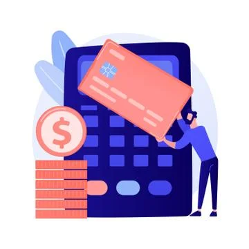Financial transactions vector concept metaphor Stock Illustration