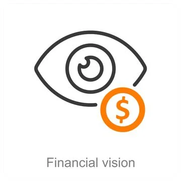 Financial vision Stock Illustration