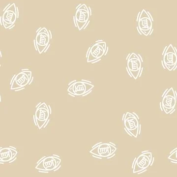 Financial vision line vector seamless pattern Stock Illustration