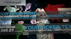 Financial World After Effects Project Stock After Effects
