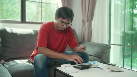 Financier working from home Stock-Footage 156780702