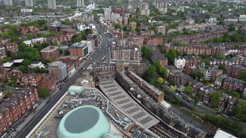 Finchley Road area, O2 Centre, Camden, London, England Stock Footage 200538524