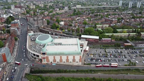 Finchley Road area, O2 Centre, Camden, London, England Stock Footage 200539605