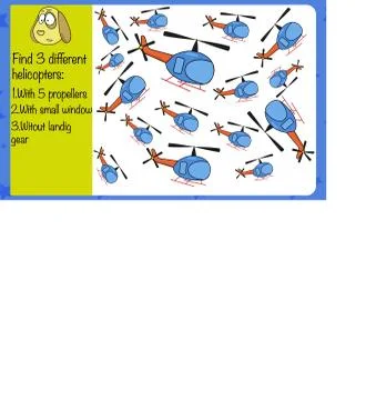 Find 3 differences. Children education game, iq test Stock Illustration