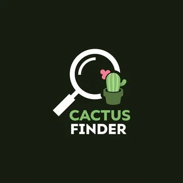 Find Cactus Logo Stock Illustration