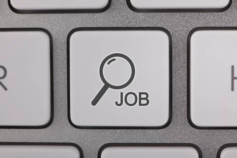 Find Job Button Stock Illustration