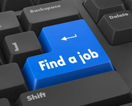 Find a job Stock Illustration
