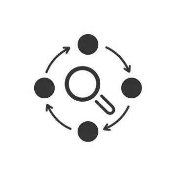 Find Network Icon Stock Illustration