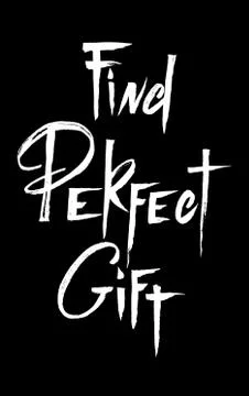 Find perfect gift Stock Illustration