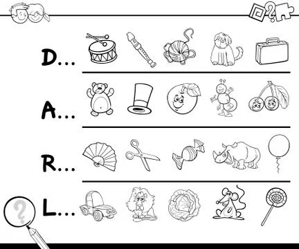 Find picture for coloring Stock Illustration
