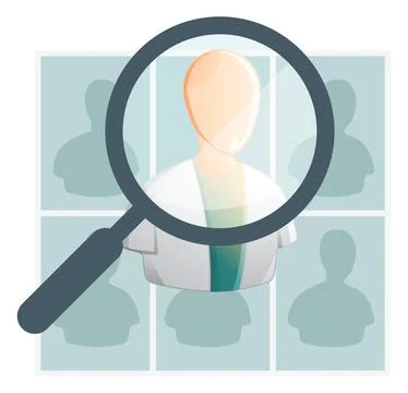 Find the Right Candidate - Illustration Stock Illustration
