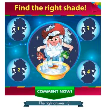 Find the right shade! Stock Illustration