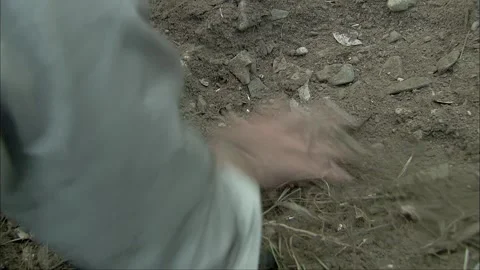 Find a silver bracelet Stock Footage 302952624