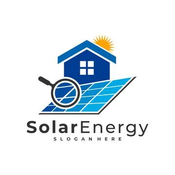 Find Solar logo vector template, Creative Solar panel energy logo design conc Stock Illustration