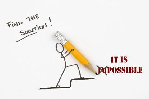 Find the solution! It is possible Stock Illustration
