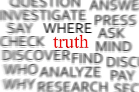 Find the truth Fotos Stock