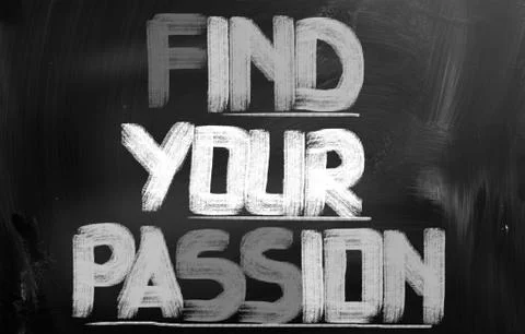 Find Your Passion Concept Stock Illustration
