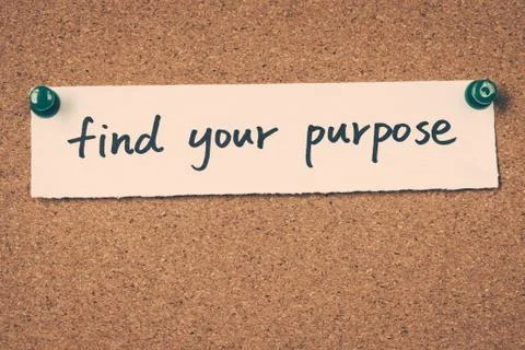 Find your purpose Stock Photos