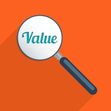Find your values Stock Illustration