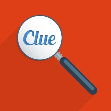 Finding clues Stock Illustration