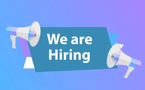 Finding employee  design concept. HR job seeking. Vector illustration Stock Illustration