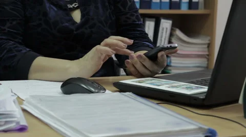 Finding information with your smartphone Stock Footage 59933686