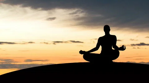 Finding peace Stock Footage 824826