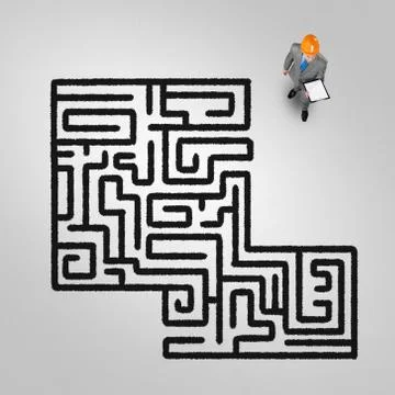 Finding right problem solution Stock Photos