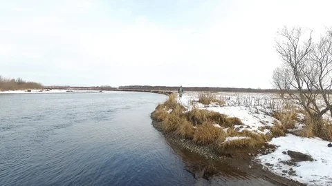 Finding Salmon Stock-Footage 128002699