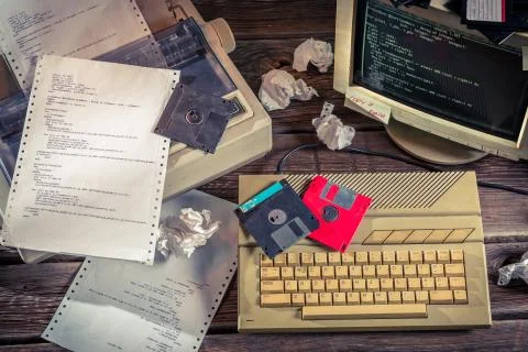 Finding solutions algorithm of programming languages Foto stock