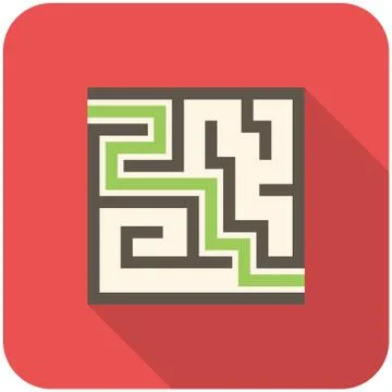 Finding Solutions icon Stock Illustration